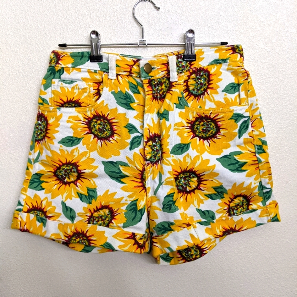 American Apparel Sunflower Shorts